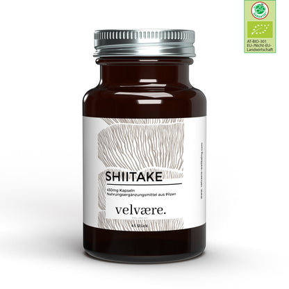 BIO Shiitake Vitalpilzkapseln